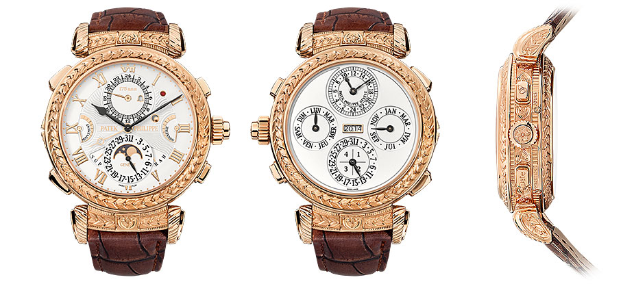 高級機械式時計という選択: Patek Philippe 175'th anniversary models